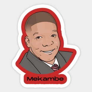 Mekambe Mbappe graphic funny Sticker